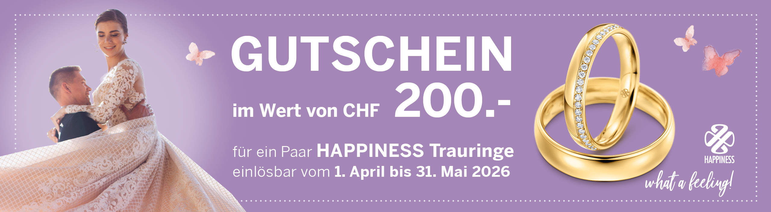 Banner Happiness Aktion